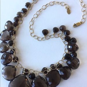 Keri Starker Smokey Quartz necklace